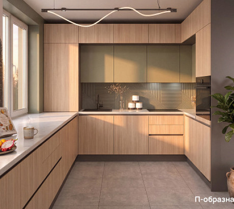 Главные тренды дизайна кухонь в 2026 году: цвета, материалы и формы