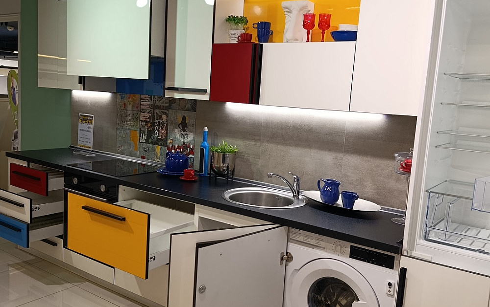 Кухня Мондриана BL / г.Раменское