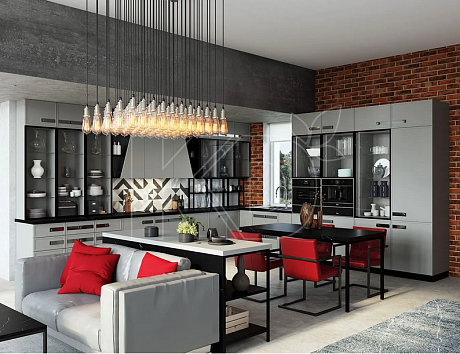 Оформление кухни в стиле модерн