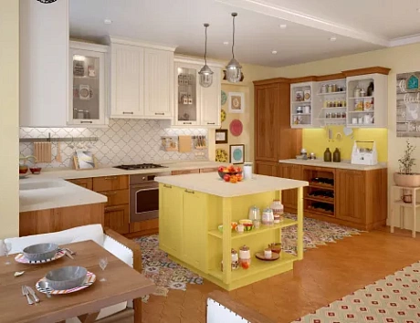 Желтая кухня во Владивостоке