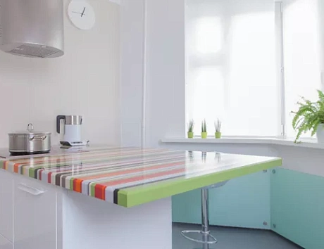 Глянцевая кухня в Анапе