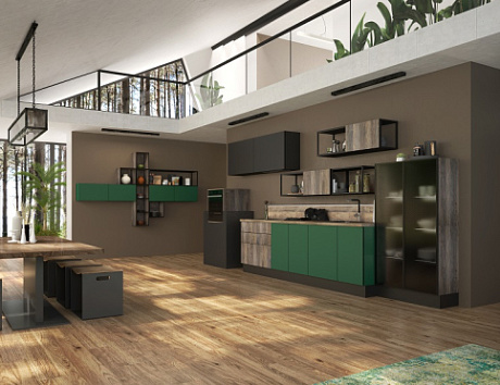 Кухня без ручек