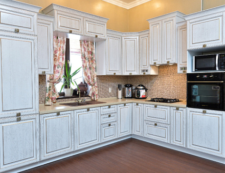 Серая кухня в Клину