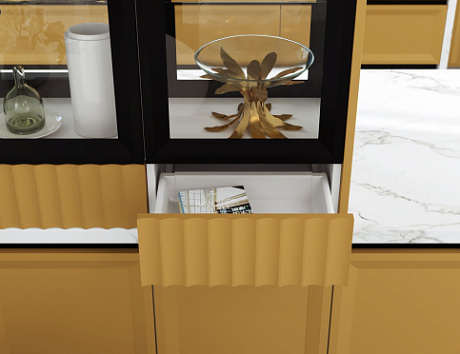 Желтая кухня в Ярославле