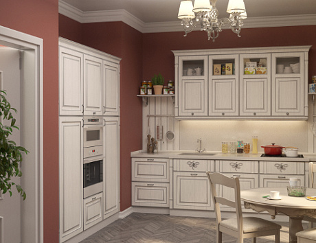 Светлая кухня в Арзамасе