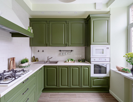 Кухни с фасадами из МДФ