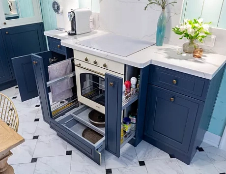 Синяя кухня в Обнинске