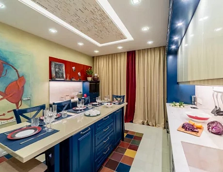 Синяя кухня в Обнинске