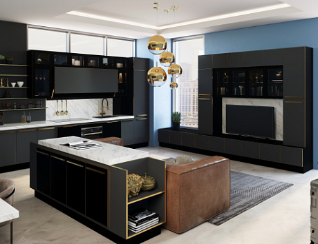 Темная кухня в Тольятти