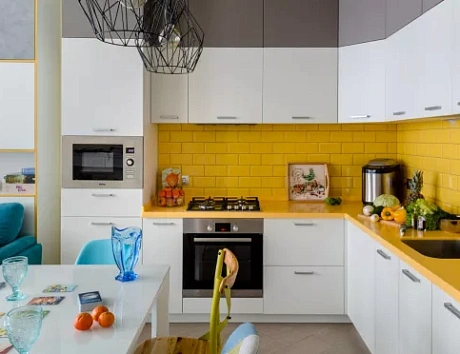 Серая кухня в Нижнем Новгороде