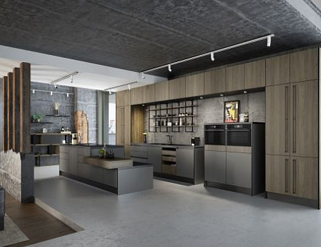 Кухня без ручек