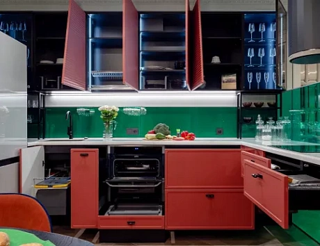 Красная кухня в Липецке