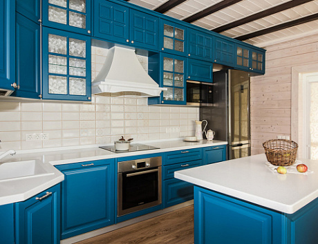 Синяя кухня в Обнинске