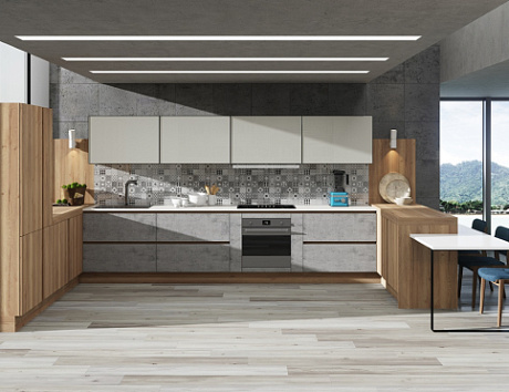 Серая кухня в Сызрани