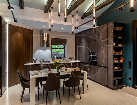 Угловая кухня Венге