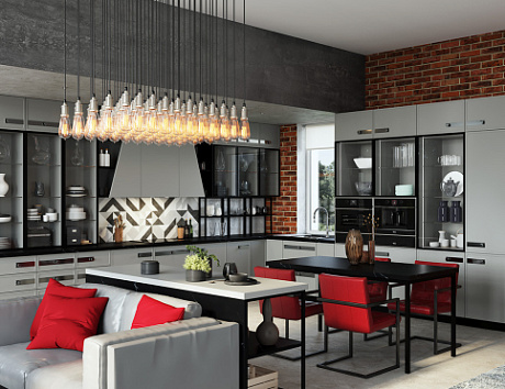 Серая кухня в Сызрани