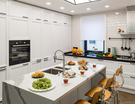 Белая кухня в Анапе