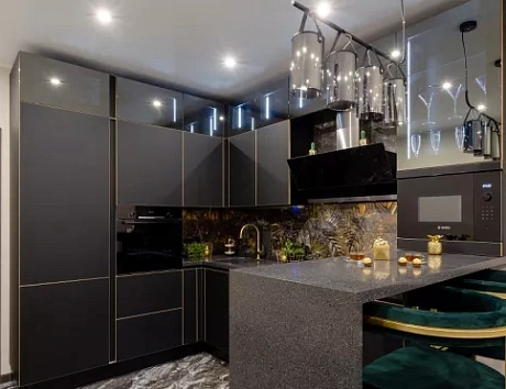 Темная кухня в Тольятти