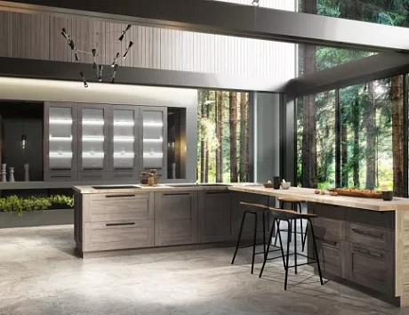 Темная кухня в Тольятти