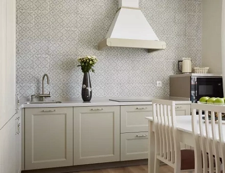 Бежевая кухня во Владивостоке