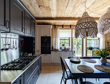 Синяя кухня в Твери