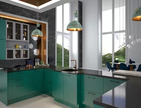 Темная кухня в Санкт-Петербурге