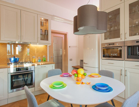 Бежевая кухня в Нальчике