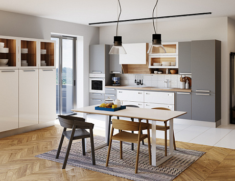 Светлая кухня в Сочи