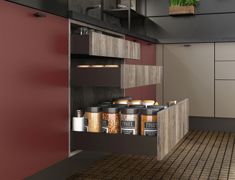 Красная кухня в Анапе