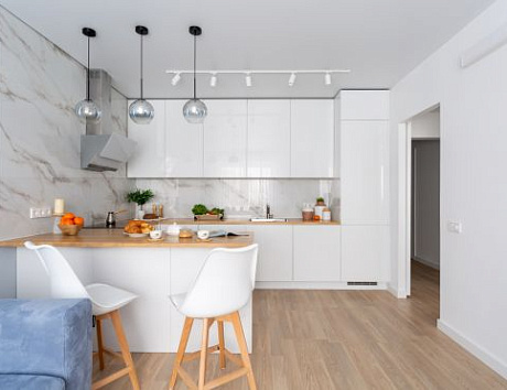 Самые модные цвета и формы кухонных гарнитуров в сезоне 2021-2022