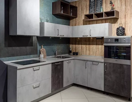 Серая кухня в Самаре