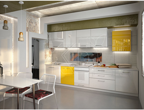 прямой кухонный гарнитур